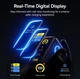 Мережевий зарядний пристрій Baseus 100W Digital Display Fast Charger + кабель Type-C 1.5м - зображення 4