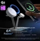 Беспроводное зарядное устройство Anker Prime MagSafe 3-in-1 Qi2 25W Smart Display with TEC Active Cooling для iPhone 17-12 Series White - изображение 2