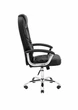 Офисное, компьютерное кресло Infinito Premium Comfort Black с механизмом качания TILT и хромированной крестовиной (до 120 кг) - изображение 5