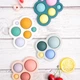 Сенсорный силиконовый грызунок "Pop Cloud Teether" для малышей от 3 месяцев (PC1042) - изображение 6