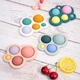 Сенсорный силиконовый грызунок "Pop Cloud Teether" для малышей от 3 месяцев (PC1042) - изображение 7