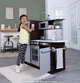 Детская деревянная кухня KidKraft игровая кухня детская кухня игрушечная деревянная ролевые детские игры игровой набор детский большая игрушечная кухня 53260 - изображение 6