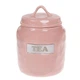 Банка керамічна з кришкою Tea 1,5 л. рожева 32192 - зображення 1