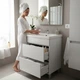 Пластикова тумба підлогова Атлант White 60 см - изображение 3