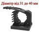 Резиновый фиксатор 31-40мм 1шт. Крепление на MOLLE панель для лопат топор инструмента Super Fix NSR2557 - изображение 1