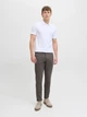 Брюки JACK&JONES блідо-коричневий в візерунки VJRVU863 29/30 - зображення 2