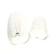 Стільчик для годування Bloom Fresco Silver вкладиш бавовняний Coconut white, E10535-S\U10543-CW - зображення 5