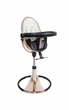 Стілець для годування Bloom Fresco Rose Gold вкладиш еко-шкіра Coconut white, U10515-GRB\E10516-CWL - зображення 1