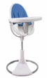 Стілець для годування Bloom Fresco White вкладиш еко-шкіра Riviera blue, E10535-W\E10540-RBL - зображення 1
