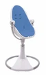 Стілець для годування Bloom Fresco White вкладиш еко-шкіра Riviera blue, E10535-W\E10540-RBL - зображення 3