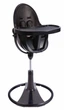 Стілець для годування Bloom Fresco Noir вкладиш еко-шкіра Midnight black, E10535-BB\E10516-MBL - зображення 1