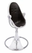 Стілець для годування Bloom Fresco Silver вкладиш еко-шкіра Midnight black, E10535-S\E10516-MBL - зображення 5