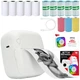 Bluetooth термопринтер JETIX Mini Printer Student 2 | Портативний принтер нічник з набором термопаперу в комплекті - зображення 1