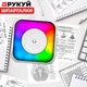 Bluetooth термопринтер JETIX Mini Printer Student 2 | Портативний принтер нічник з набором термопаперу в комплекті - зображення 4