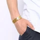 Титановый браслет со вставками MagnyCharm, золотистый, 20 см - изображение 4