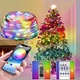 Смарт гірлянда 10 м розумна USB із застосунком Smart led rgb різнобарвна 16 млн кольорів - зображення 1