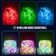 Смарт гірлянда 10 м розумна USB із застосунком Smart led rgb різнобарвна 16 млн кольорів - зображення 6