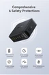Мережевий зарядний пристрій BASEUS EnerFill FH21 120w (4 Type-C + 2 USB) - зображення 2
