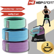 Фитнес резинки Hop-Sport HS-P678RL хлопок латекс 3 шт комплект - изображение 7