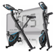 Велотренажер складной Gymtek FX600 Blue с эспандерами до 120 кг - изображение 12