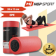 Массажный ролик Hop-Sport HS-E030YG красный 30 см валик EPE для восстановления после тренировок - изображение 7