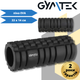 Массажный ролик Gymtek EVA 33x14 см черный для мышц восстановления - изображение 5