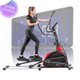 Орбитрек Hop-Sport HS-095CF Prizm электромагнитный черный с матом для домашнего фитнеса - изображение 7
