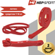 Эспандер-петля Hop-Sport 7-16 кг HS-L013RR красная помощь для подтягиваний - изображение 12