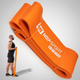 Резиновые петли Hop-Sport 37-109 кг HS-L083RR оранжевая эспандер для подтягивания турник - изображение 14
