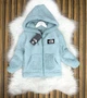 Худі/куртка з капюшоном на хлопчика TheNorthFace теплий 98-104 см світло-синій - зображення 2
