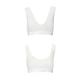 Спортивный топ из эластичного хлопка Passion PS005 TOP L, white - изображение 5