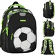 Plecak szkolny StarPak Football Green 38 x 25 x 18 cm (5905523681406) - obraz 6