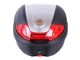 Кофр (багажник) для мотоцикла задний TT AGRO MOTO YM-0830 (V-30L) 41×41×32 черный с красным - изображение 4