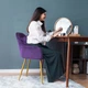 Стул в скандинавском стиле с мягкой обивкой DSF-316 Purple - изображение 8