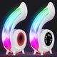 Настільна RGB-лампа «Мушка» з годинником та колонкою (USB) / Нічник-колонка - зображення 5