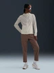 Спортивная ветровка для бега с капюшоном женская Nike W Nk Swift Rpl Pkbl Jkt HQ0650-133 L Бежевая (0197859702237) - изображение 3