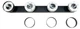 Спотовый светильник BERGER 4003-SL-4 Black GX53 max 4x15 Вт - изображение 5