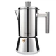 Гейзерна кавоварка Easyworkz diego moka pot з нержавіючої сталі на 6 чашок (М10850302) - изображение 1