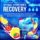Добавка премиум-класса для гидратации, энергии и восстановления Built by Nature Electrolytes Powder Packets 16 шт - изображение 4