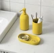 Набір аксесуарів у ванну IKEA GANSJON жовтий - зображення 2
