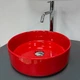 Умывальник (раковина) VBI PRATO RED GLOSSY накладной - изображение 1