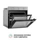 Духовой шкаф электрический Perfelli DIAMOND 6M8L INOX - изображение 4