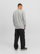 Світшот на флісі JACK&JONES сірий з принтом KLJOS991 M - изображение 3