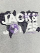 Світшот на флісі JACK&JONES сірий з принтом KLJOS991 M - изображение 6