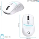 Мышка OfficePro M468W Wireless/Bluetooth White (M468W) - изображение 7