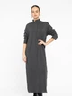 Сукня довжини міді сіра трикотажна Arber Dress t-neck D2 WTR-228 XL сірий (W22.07.14.534) - зображення 2