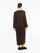 Сукня довжини міді коричнева трикотажна Arber Dress t-neck D4 WTR-229 XL коричневий (W22.14.38.531) - зображення 4