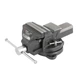 Тиски слюсарні поворотні 100мм INTERTOOL HT-0081 - зображення 1