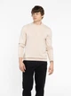 Светр чоловічий бежевий з додаванням вовни Arber Crew-neck FF N-AVT147 XL зріст 5 бежевий (M10.65.16.531) - изображение 1