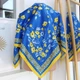 Хустка патріотична 90х90см "Поле квітів" 218044 - зображення 1